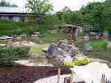 日本庭園　茶室
